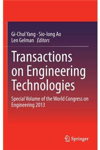 Transactions on Engineering Technologies