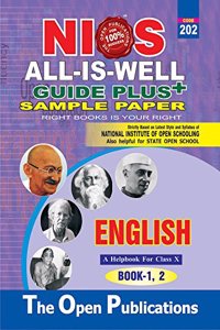 NIOS 202 English Class 10 - Guide & Sample Papers