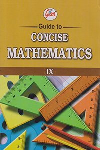 The Gem guide to ICSE consise Mathematics 9th