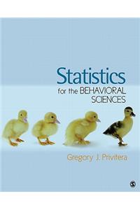 Statistics for the Behavioral Sciences