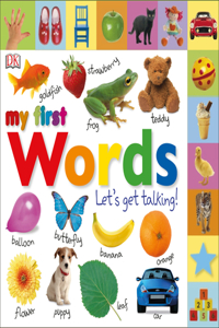 Tabbed Board Books: My First Words: Let's Get Talking!