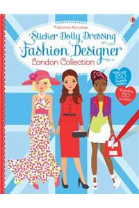 Sticker Dolly Dressing Fashion Designer London Collection