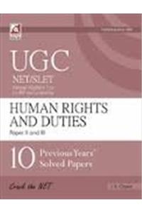 UGC NET/SLET National Eligibility Test For JRF and Leectureship HUman Rights and Duties