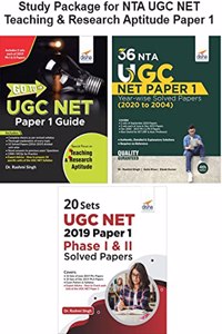 Study Package for NTA UGC NET Teaching & Research Aptitude Paper 1