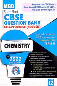 MBD Sure Shot CBSE Class 12 Chemistry Chapterwise Question Bank Session 2023