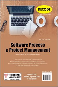 Software Process & Project Management for JNTU-H 18 Course (IV - I - CSE / IT - CS725PE ) - Professional Elective - V