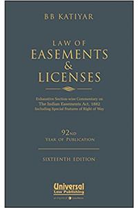 Law of Easements & Licenses