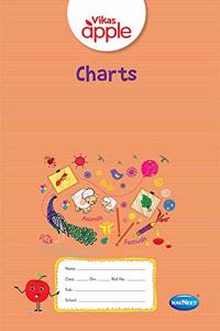 Navneet Apple Charts JR.K.G. |English| Pre School Book |