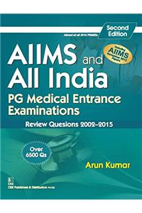 AIIMS and All India PG Medical Entrance Examinations : Review Questions 2002-2015