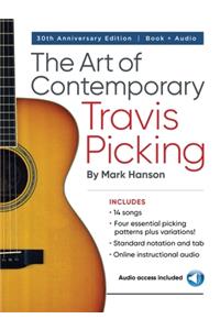 Art of Contemporary Travis Picking: Learn the Alternating-Bass Fingerpicking Style Book/Online Audio