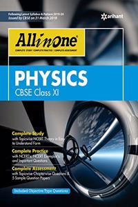 CBSE All In One PHYSICS Class 11 2019-20 (Old Edition)