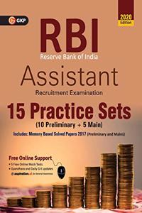 RBI (Reserve Bank of India) 2020 Assistant 15 Practice Sets