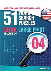 Sam's Extra Large-Print Word Search Games