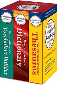 Merriam-Webster's Everyday Language Reference Set: Includes: The Merriam-Webster Dictionary, the Merriam-Webster Thesaurus, and the Merriam-Webster Vocabulary Builder