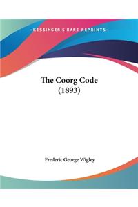 Coorg Code (1893)