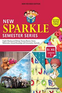 New Sparkle Semester Series - Sr.Kg. - Semester-1