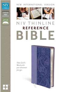 Thinline Reference Bible-NIV: New International Version, Lavender, Italian Duo-Tone, Thinline Reference Bible