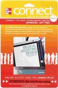 Connect 2-Year Access Card for Medical Assisting Review: Passing the CMA, Rma, and Ccma Exams