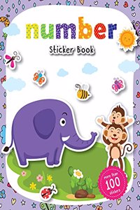 Number Sticker Book