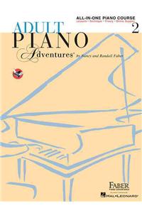 Adult Piano Adventures All-In-One Piano Course Book 2 Book/Online Audio