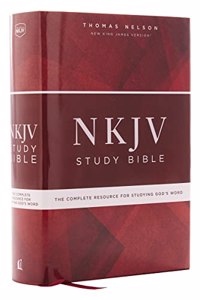 NKJV Study Bible, Hardcover, Red Letter Edition, Comfort Print