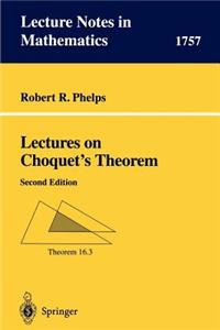 Lectures on Choquet's Theorem