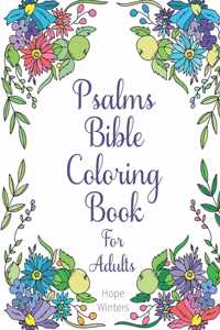 Psalms Bible Coloring Book For Adults