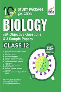 10 in One Study Package for CBSE Biology Class 12 with Objective Questions & 3 Sample Papers 4th Edition