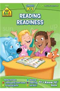 School Zone Reading Readiness Grades K-1 Workbook