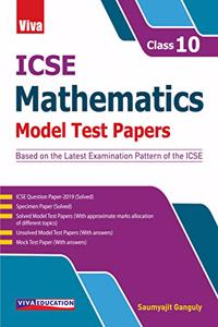 ICSE Model Test Papers, 2020 Ed. for Mathematics, Class X