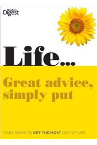 Life... Great Advice, Simply Put