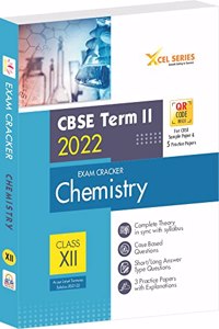 XCEL SERIES Exam Cracker CHEMISTRY Class 12 for CBSE Term 2 (for 2022 Exams)