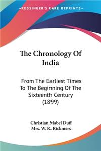 Chronology Of India