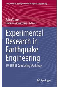 Experimental Research in Earthquake Engineering: Eu-Series Concluding Workshop