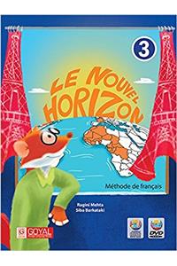 LE NOUVEL HORIZONS-3 MÉTHODE DE FRANÇAIS WITH CD