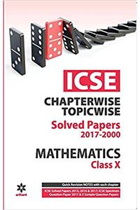 ICSE Mathematics Chapterwise-Topicwise Solved Papers Class 10th