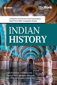 Magbook Indian History for Civil services prelims/state PCS & other Competitive Exam