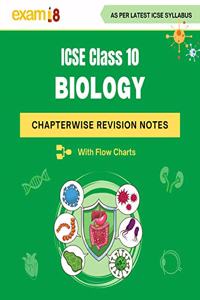 Exam18 ICSE Biology Class 10 Chapterwise Super Notes with Flow Charts Explanation (Reduced Syllabus for 2022 Exam) [Paperback] Exam18 and Smruti Kantak