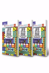 Oswaal JEE (Mains) Solved Papers (2019-2020 All Shifts) Physics, Chemistry, Maths (Set of 3 Books) (For 2021 Exam)