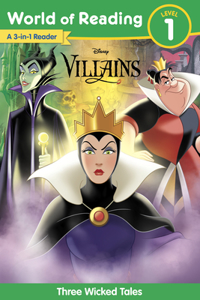 World of Reading: Disney Villains 3story Bindup