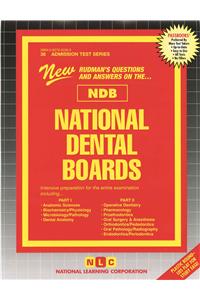 National Dental Boards (Ndb) (1 Vol.)