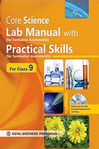 Core Science Lab Manual with Practical Skills as Per CCE IX (With Online Support)