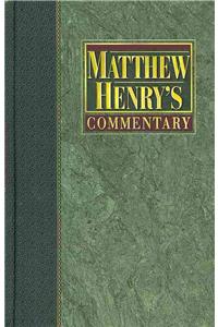 Matthew Henry's Commentary on the Whole Bible, Complete 6-Volume Set