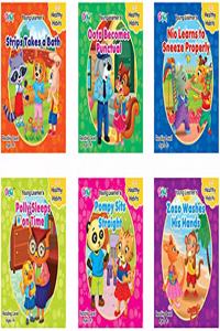 Set Of 6 Stories Books Based On Healthy Habits