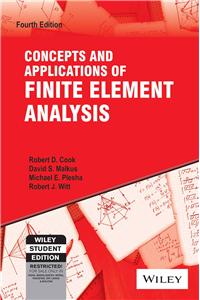 Concepts And Applications Of Finite Element Analysis, 4Th Ed