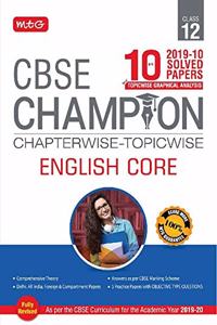 10 Years CBSE Champion Chapterwise-Topicwise - English Core Class-12