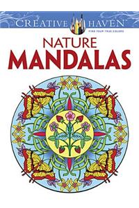 Creative Haven Nature Mandalas Coloring Book