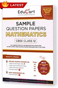 Educart CBSE Class 12 Mathematics Sample Question Papers For 2021 (reduced syllabus for Term 1 and 2) (old pattern)