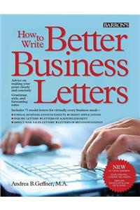 How to Write Better Business Letters