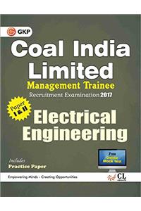 Coal India Limited Management Trainee Electrical Engineering 2017